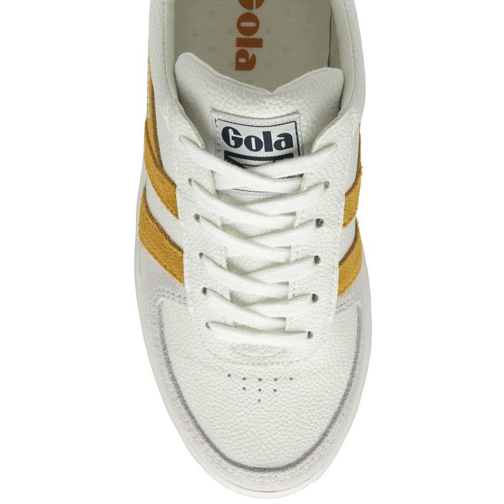 Gola Classics Grandslam Trident Sneakers Bílé Tmavě Blankyt CZ | SHYP-72618