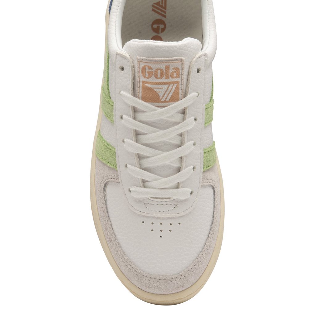 Gola Classics Grandslam Trident Sneakers Bílé Zelene Růžové CZ | NWOX-57916