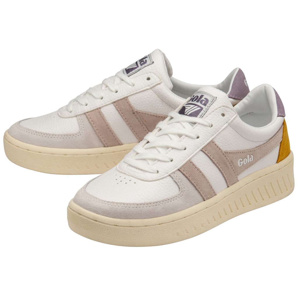 Gola Classics Grandslam Trident Sneakers Bílé CZ | EAJI-78025