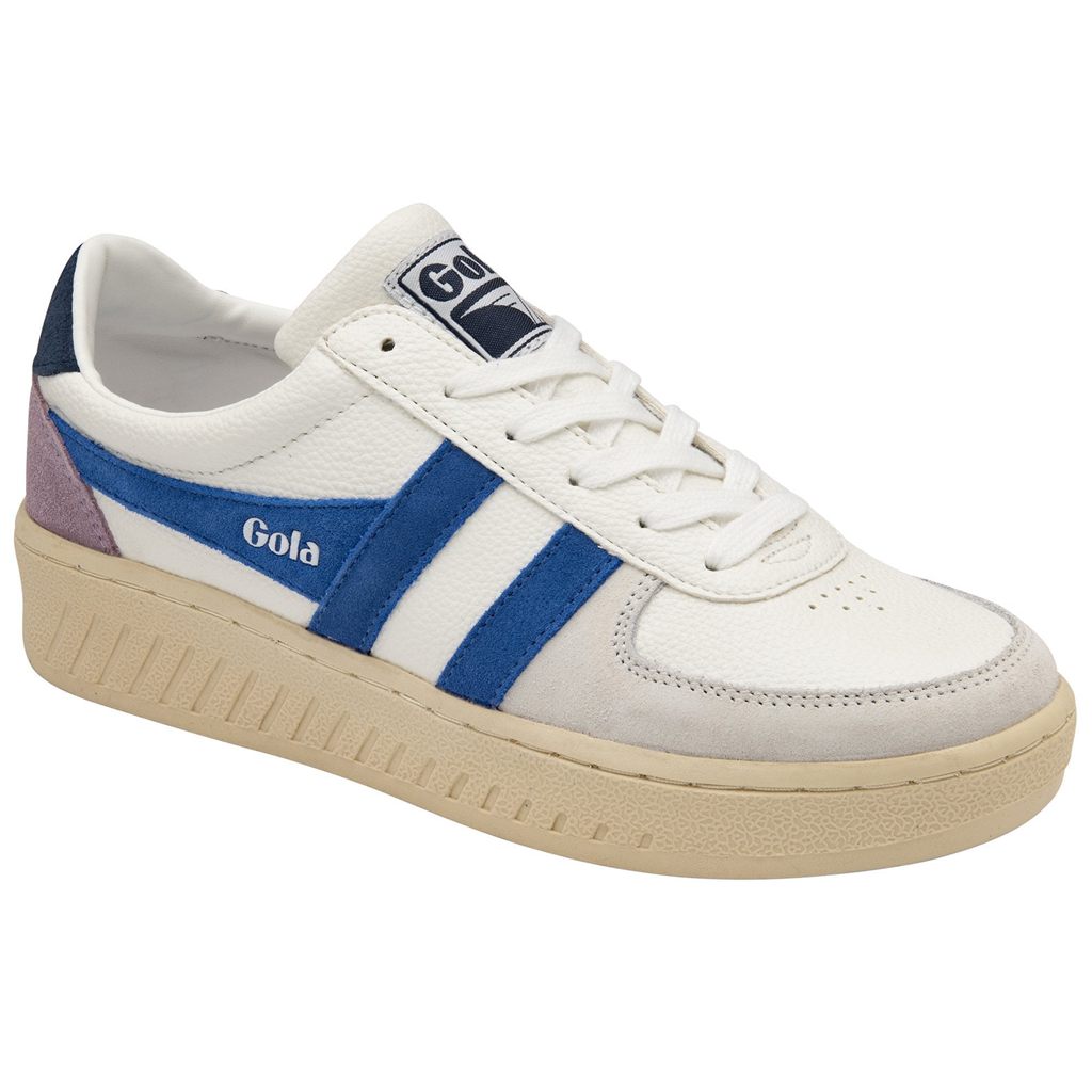 Gola Classics Grandslam Trident Sneakers Bílé Tmavě Blankyt CZ | AKVP-51087