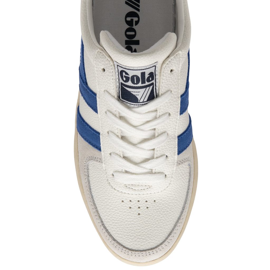 Gola Classics Grandslam Trident Sneakers Bílé Tmavě Blankyt CZ | AKVP-51087