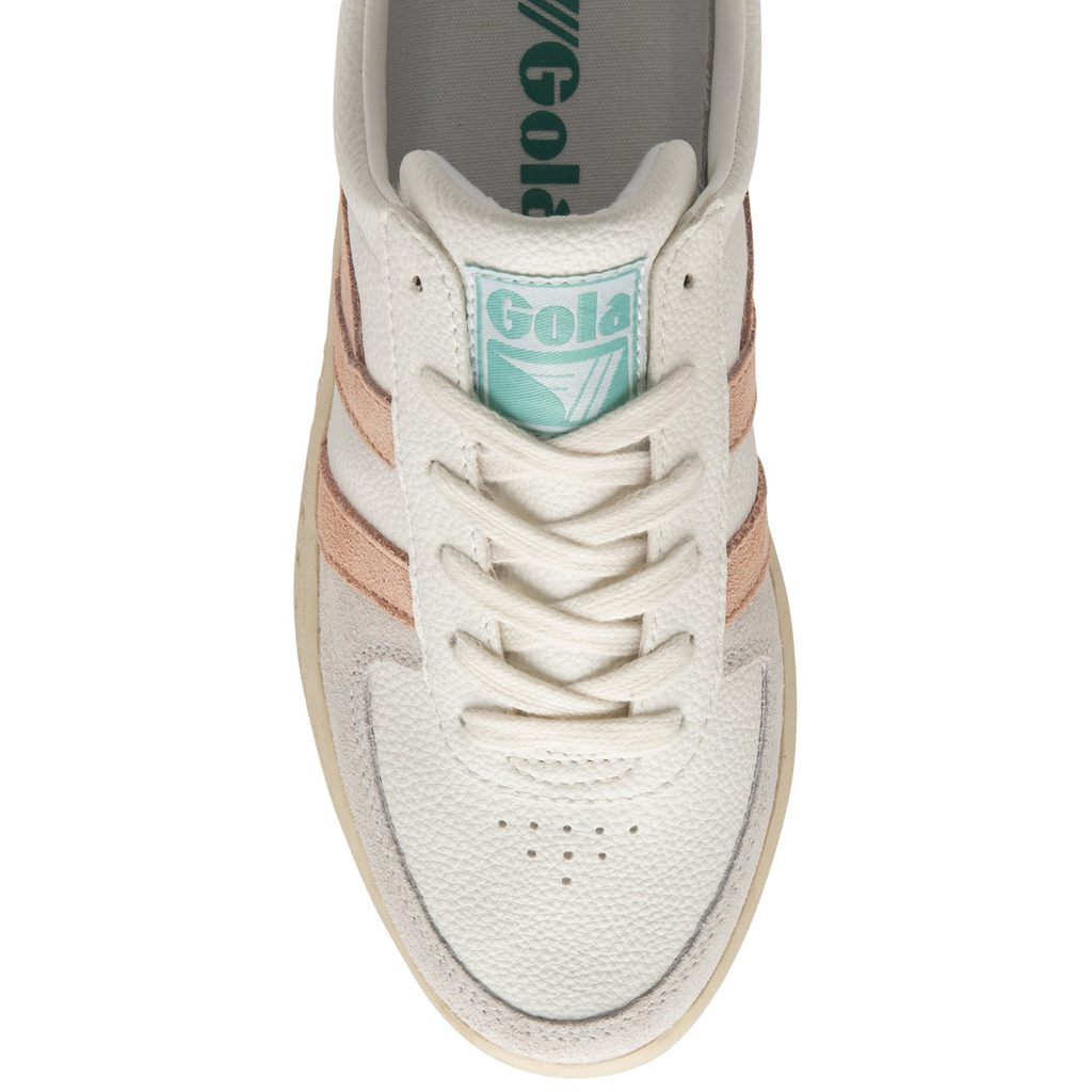 Gola Classics Grandslam Trident Sneakers Bílé Růžové CZ | IORP-43026