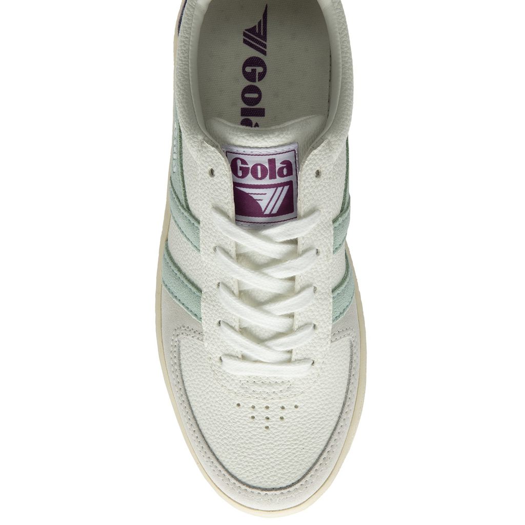 Gola Classics Grandslam Trident Sneakers Bílé CZ | NGKS-87926