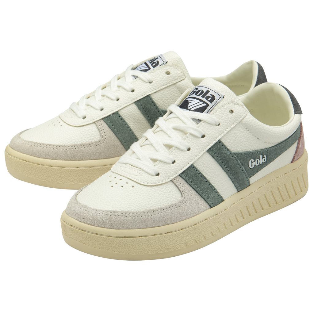 Gola Classics Grandslam Trident Sneakers Bílé CZ | EJMV-86103