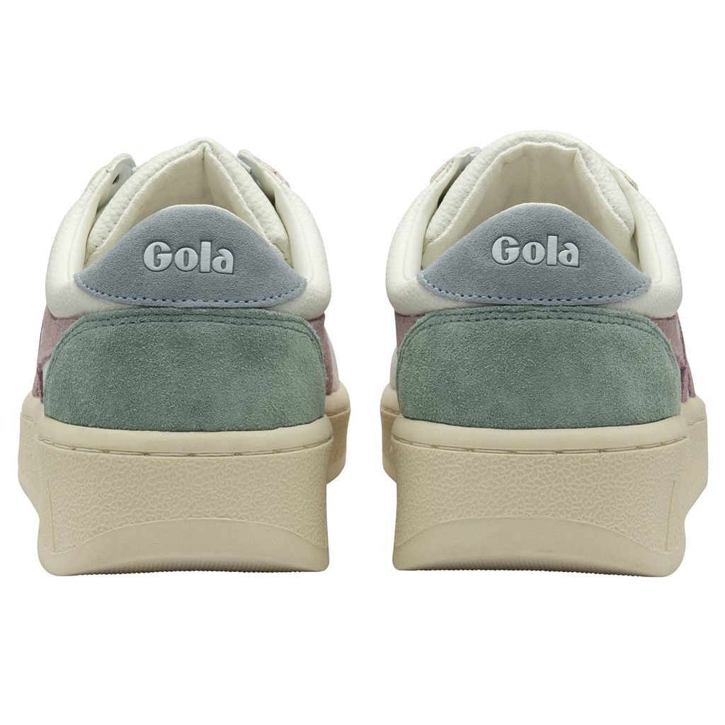 Gola Classics Grandslam Trident Sneakers Bílé Růžové CZ | OTGA-23081