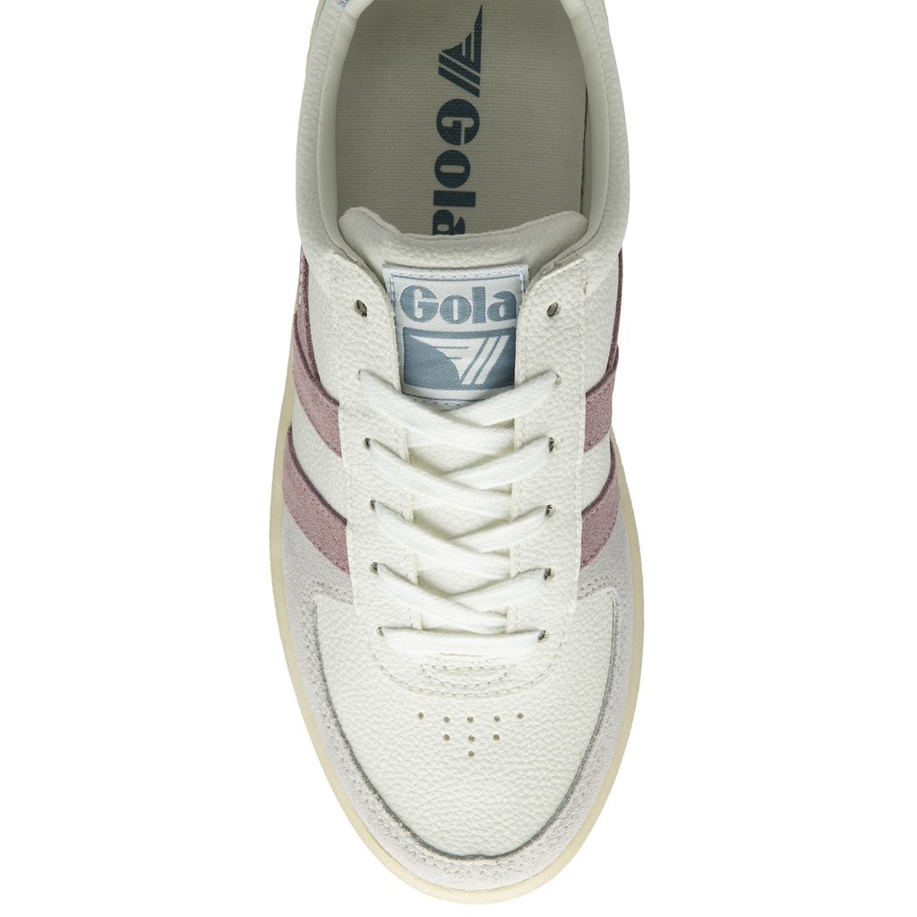 Gola Classics Grandslam Trident Sneakers Bílé Růžové CZ | OTGA-23081