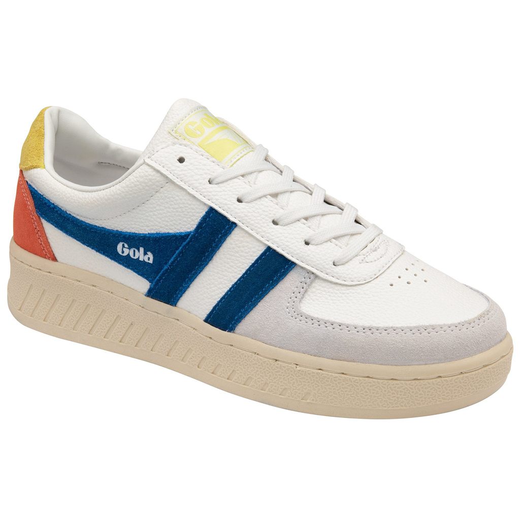 Gola Classics Grandslam Trident Sneakers Bílé Blankyt CZ | RDCJ-47385