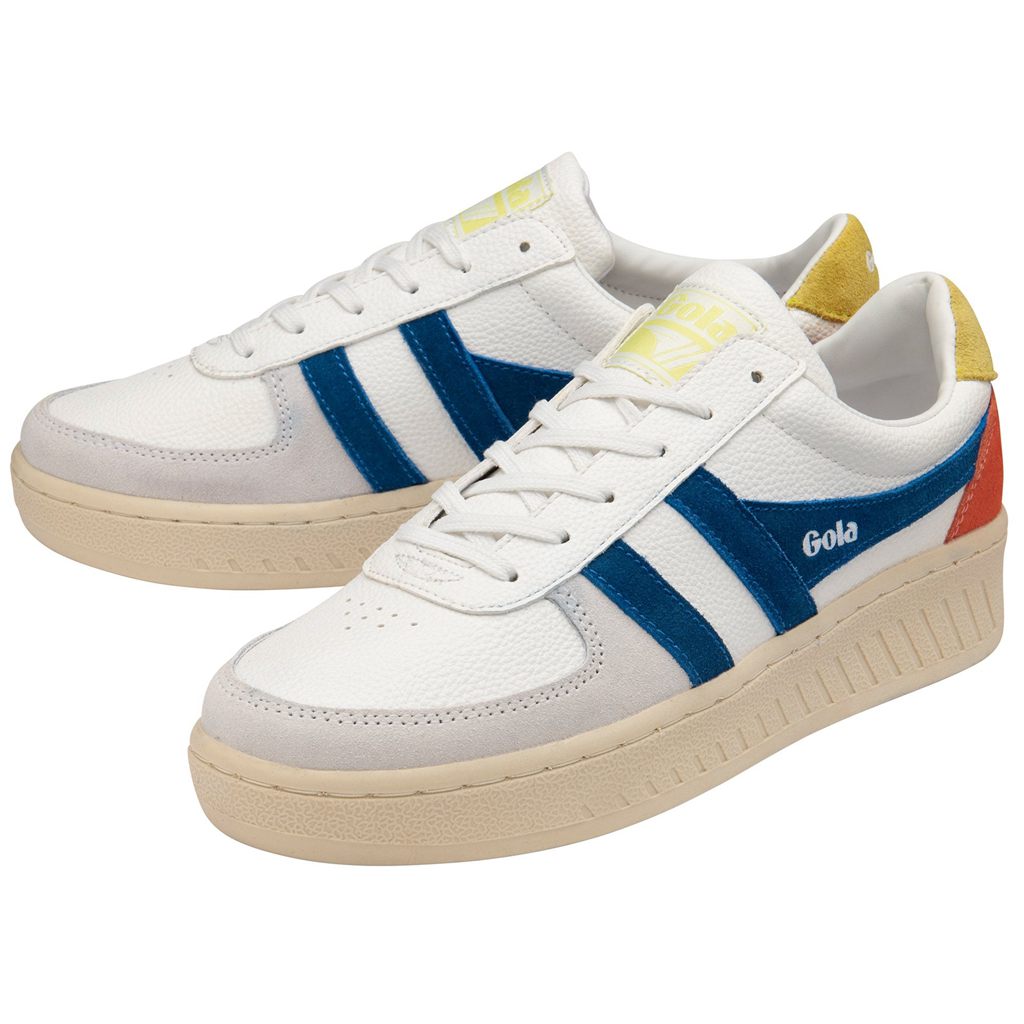 Gola Classics Grandslam Trident Sneakers Bílé Blankyt CZ | RDCJ-47385