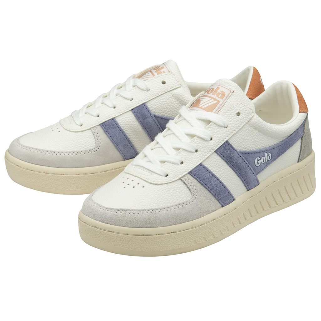 Gola Classics Grandslam Trident Sneakers Bílé Levandule CZ | SLFH-59248