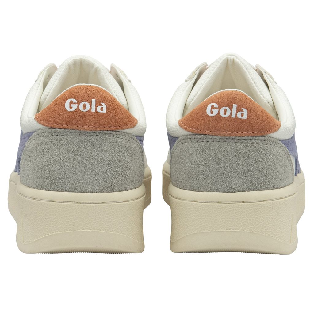 Gola Classics Grandslam Trident Sneakers Bílé Levandule CZ | SLFH-59248
