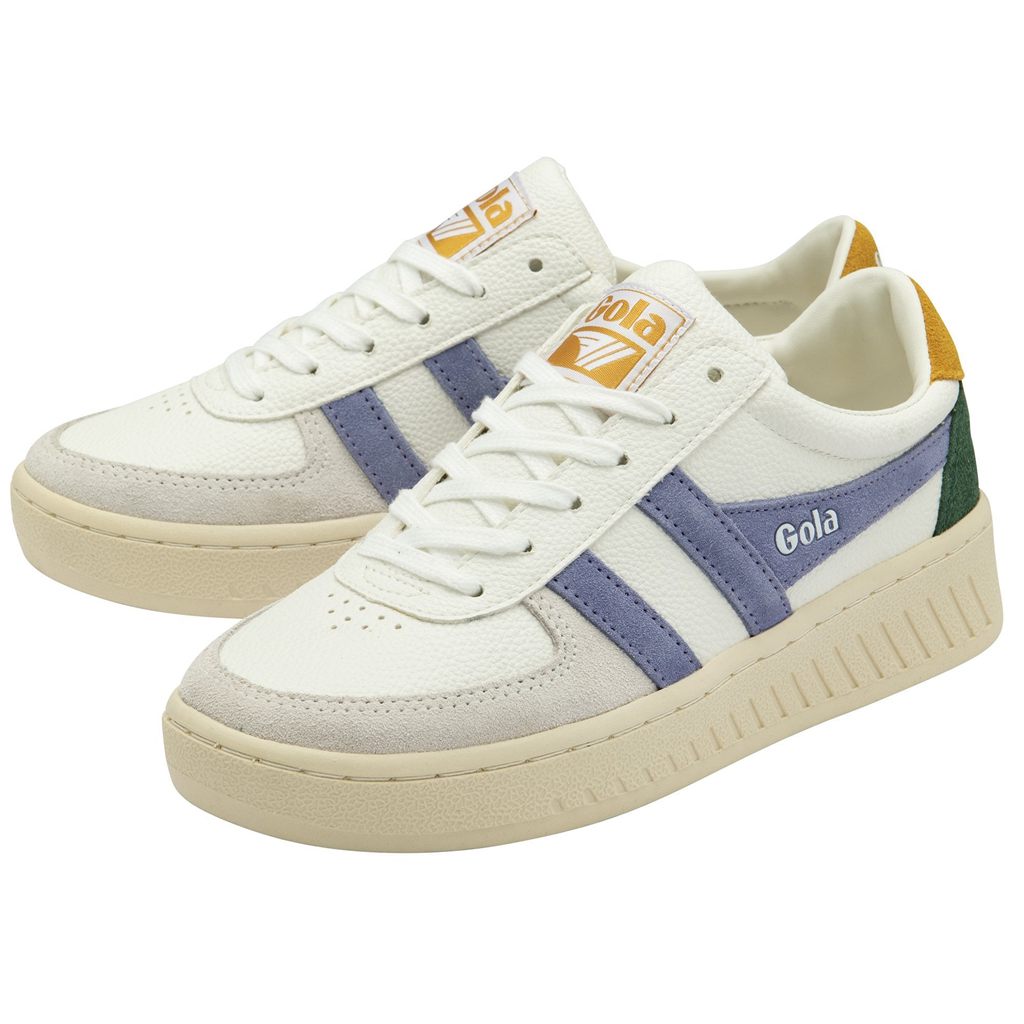 Gola Classics Grandslam Trident Sneakers Bílé Levandule CZ | INDJ-42901