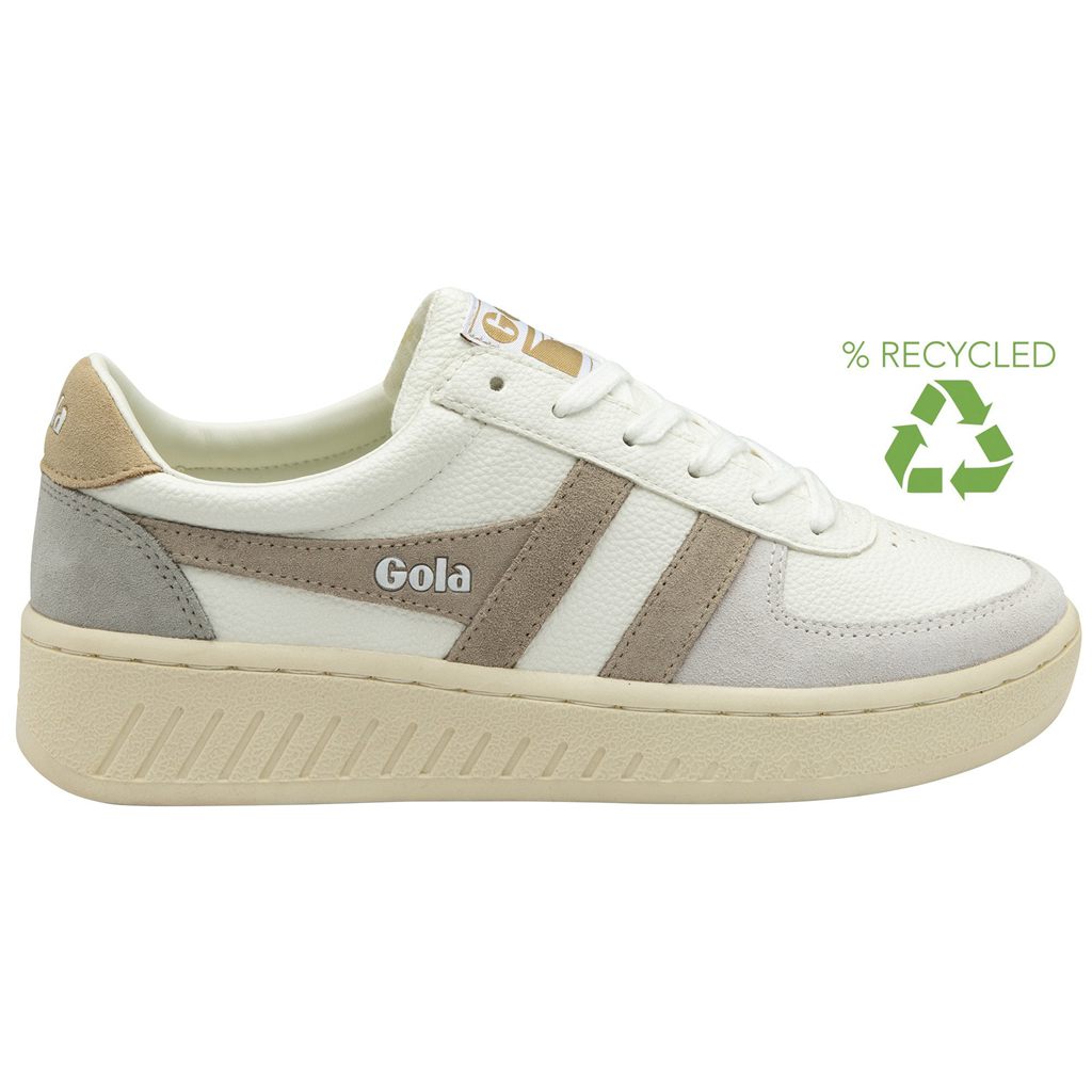 Gola Classics Grandslam Trident Sneakers Bílé Šedé CZ | AINC-21956