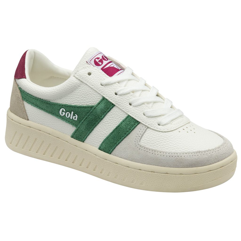 Gola Classics Grandslam Trident Sneakers Bílé CZ | GKLJ-64150