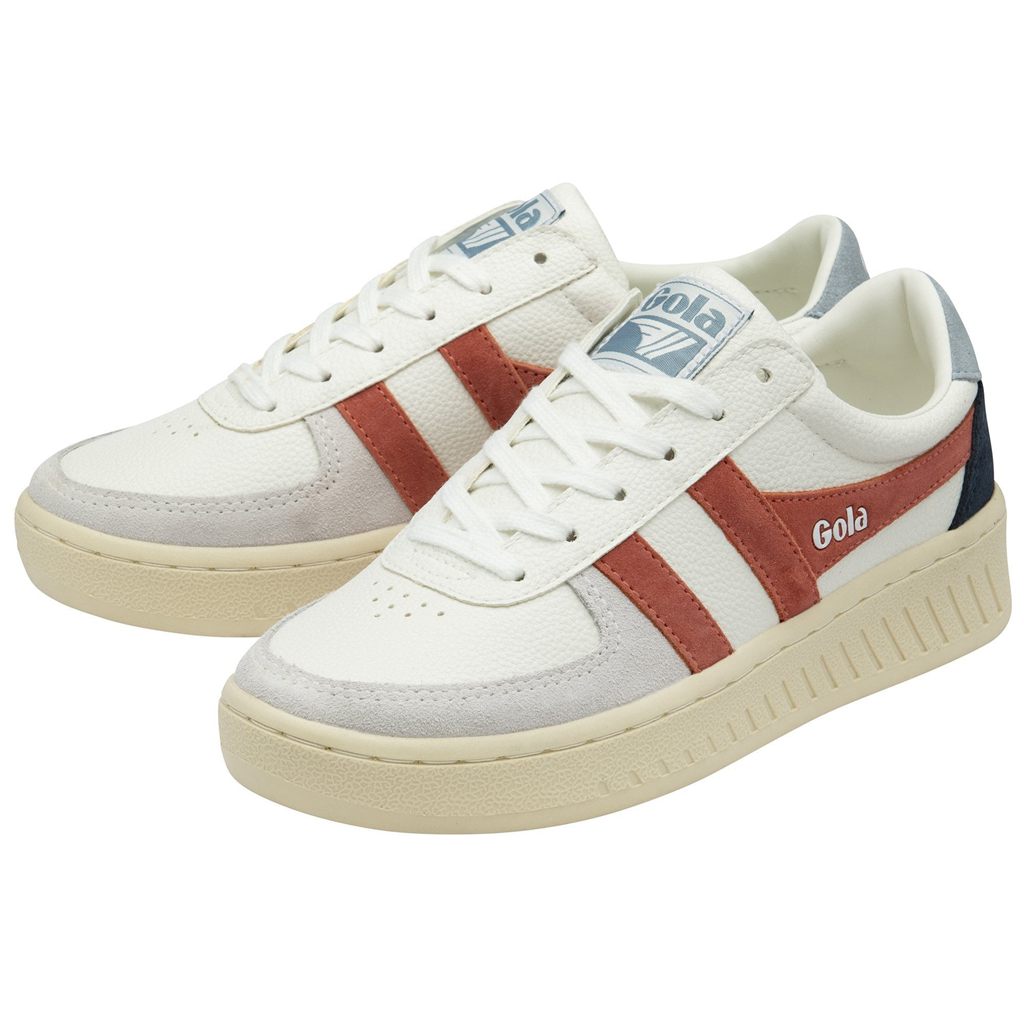 Gola Classics Grandslam Trident Sneakers Bílé CZ | RWCY-10268