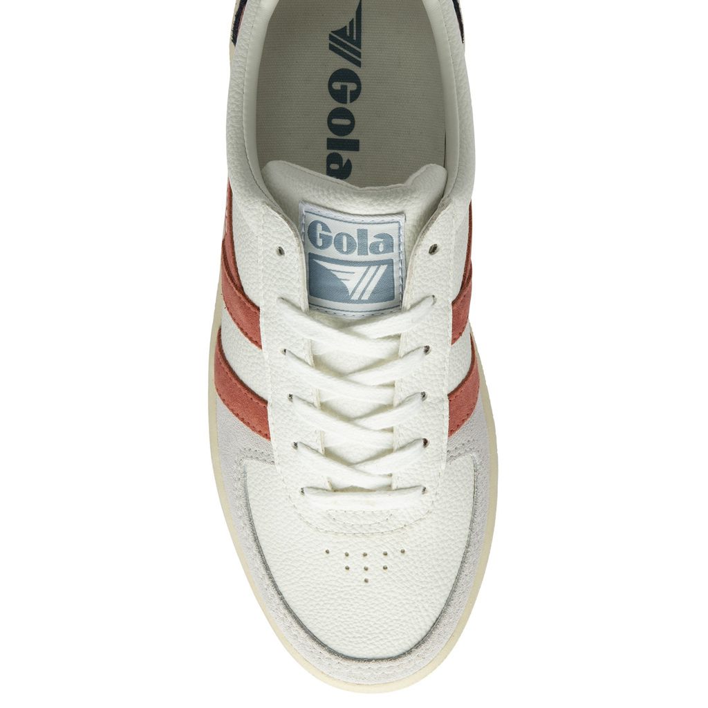Gola Classics Grandslam Trident Sneakers Bílé CZ | RWCY-10268