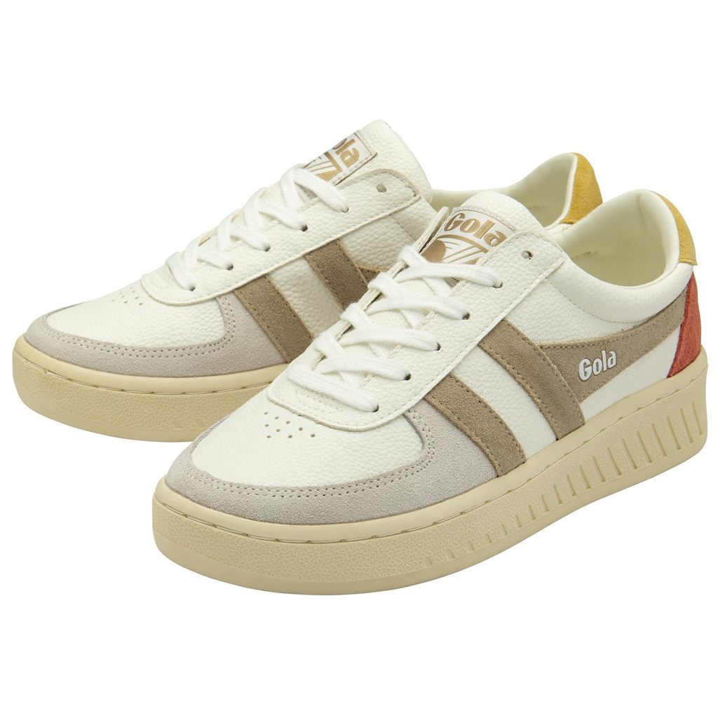 Gola Classics Grandslam Trident Sneakers Bílé CZ | GRDP-46813
