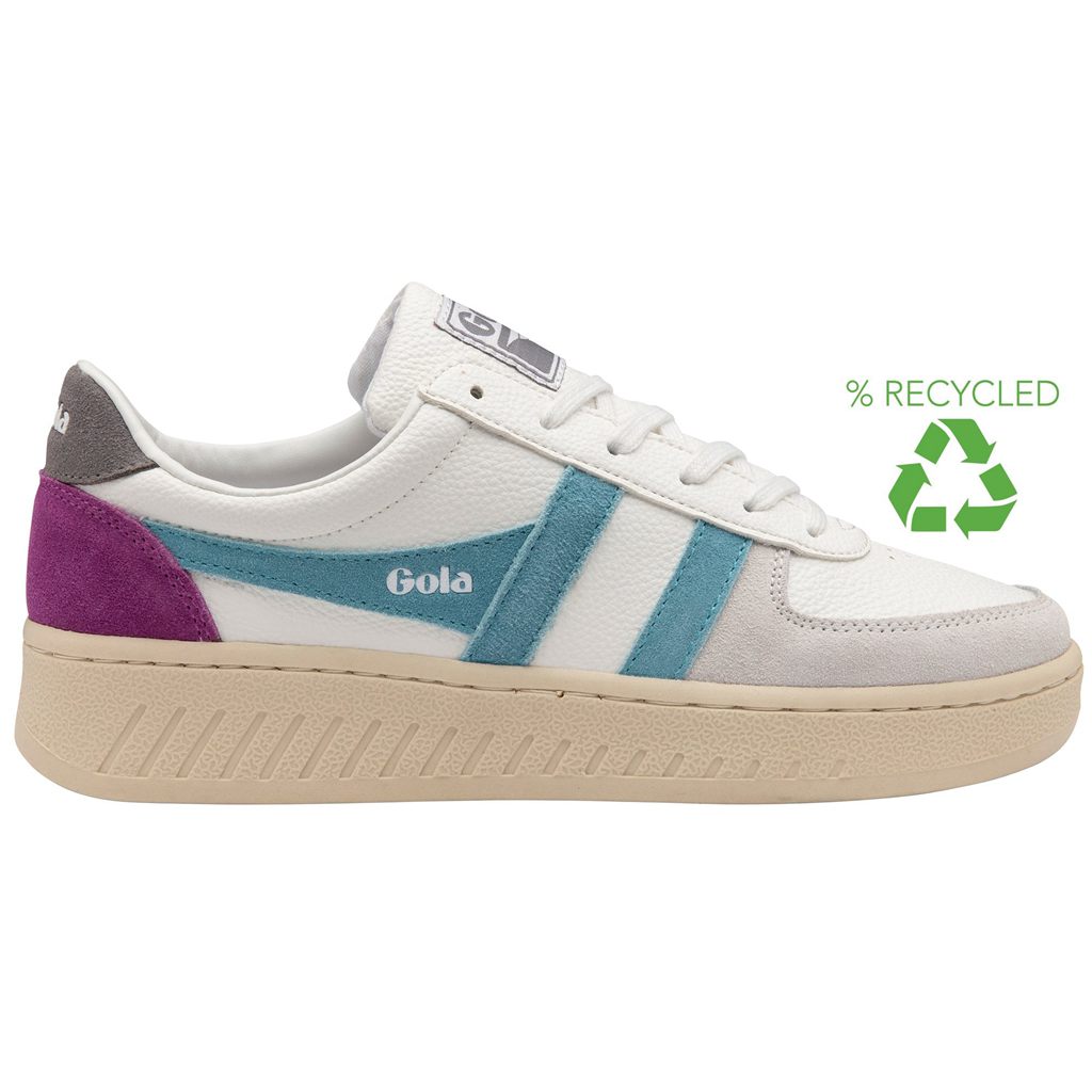 Gola Classics Grandslam Trident Sneakers Bílé CZ | LOQB-50832