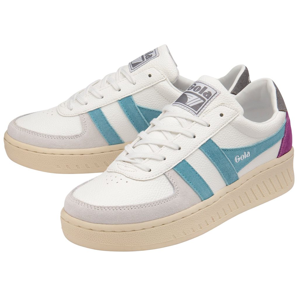 Gola Classics Grandslam Trident Sneakers Bílé CZ | LOQB-50832