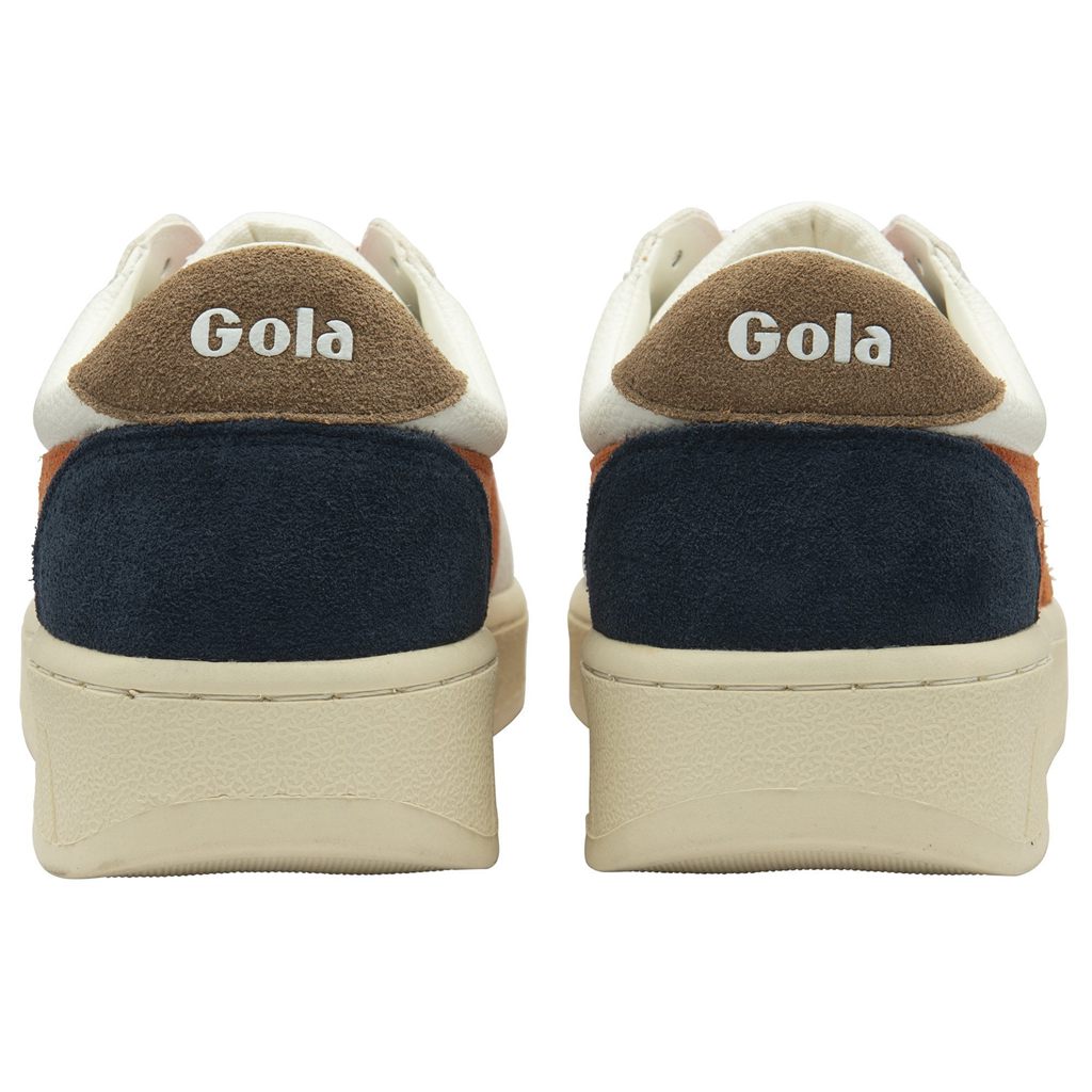 Gola Classics Grandslam Trident Sneakers Bílé Oranžové CZ | GQLU-37610