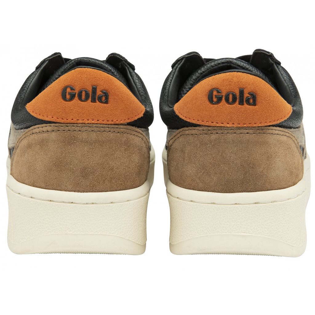 Gola Classics Grandslam Trident Sneakers Černé Oranžové CZ | YKGU-54780