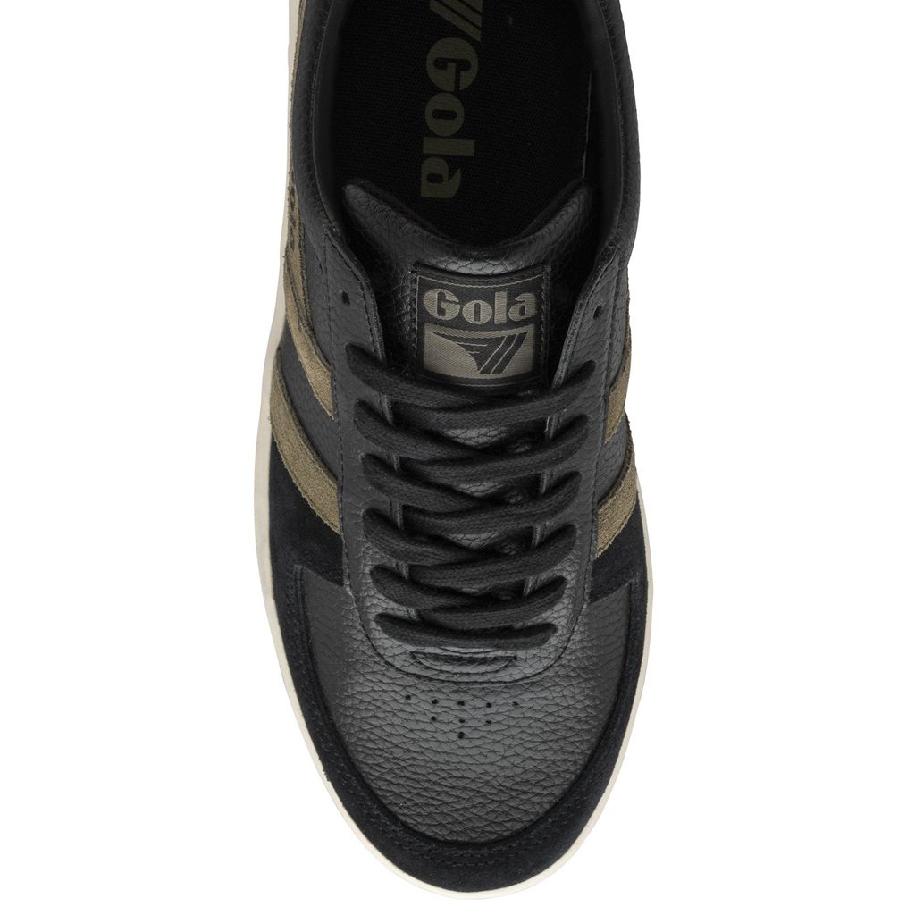 Gola Classics Grandslam Trident Sneakers Černé Oranžové CZ | YKGU-54780