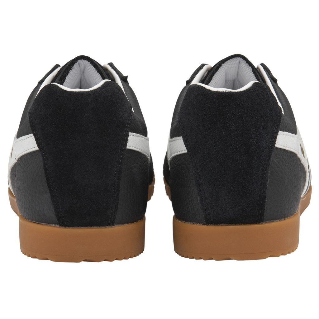 Gola Classics Harrier Leather Sneakers Černé Bílé Bílé CZ | YPCT-29865