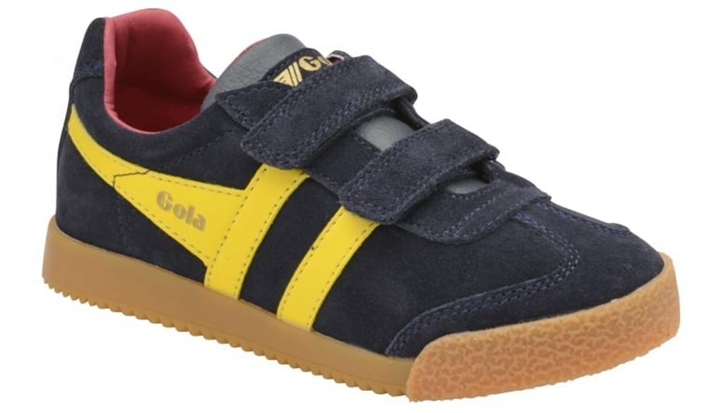 Gola Classics Harrier Strap Sneakers Tmavě Blankyt Červené CZ | ZMNI-21635