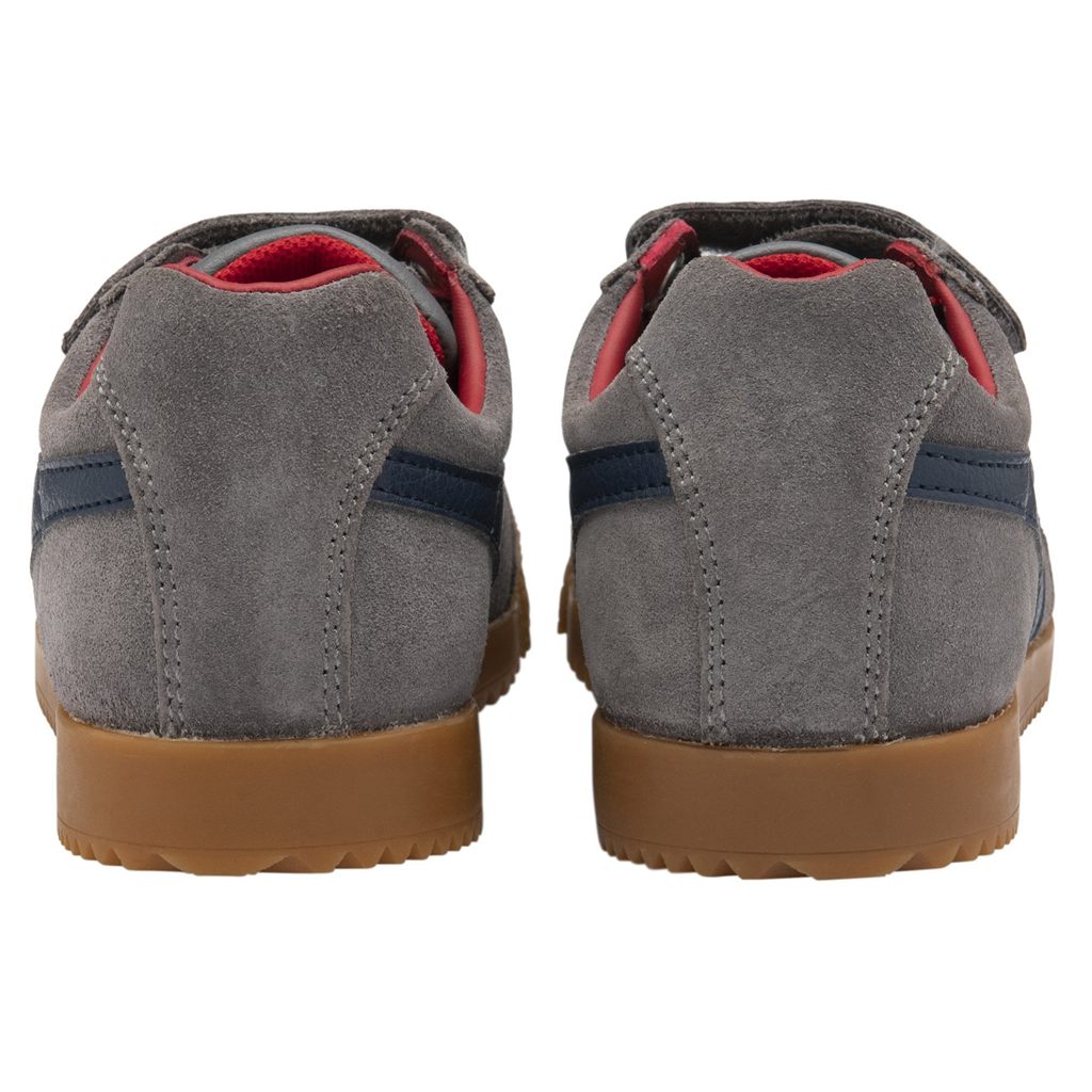Gola Classics Harrier Strap Sneakers Tmavě Blankyt Tmavě Červené CZ | LSAQ-59436