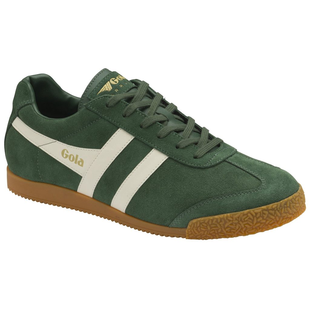 Gola Classics Harrier Suede Sneakers Bílé CZ | JLYR-95760
