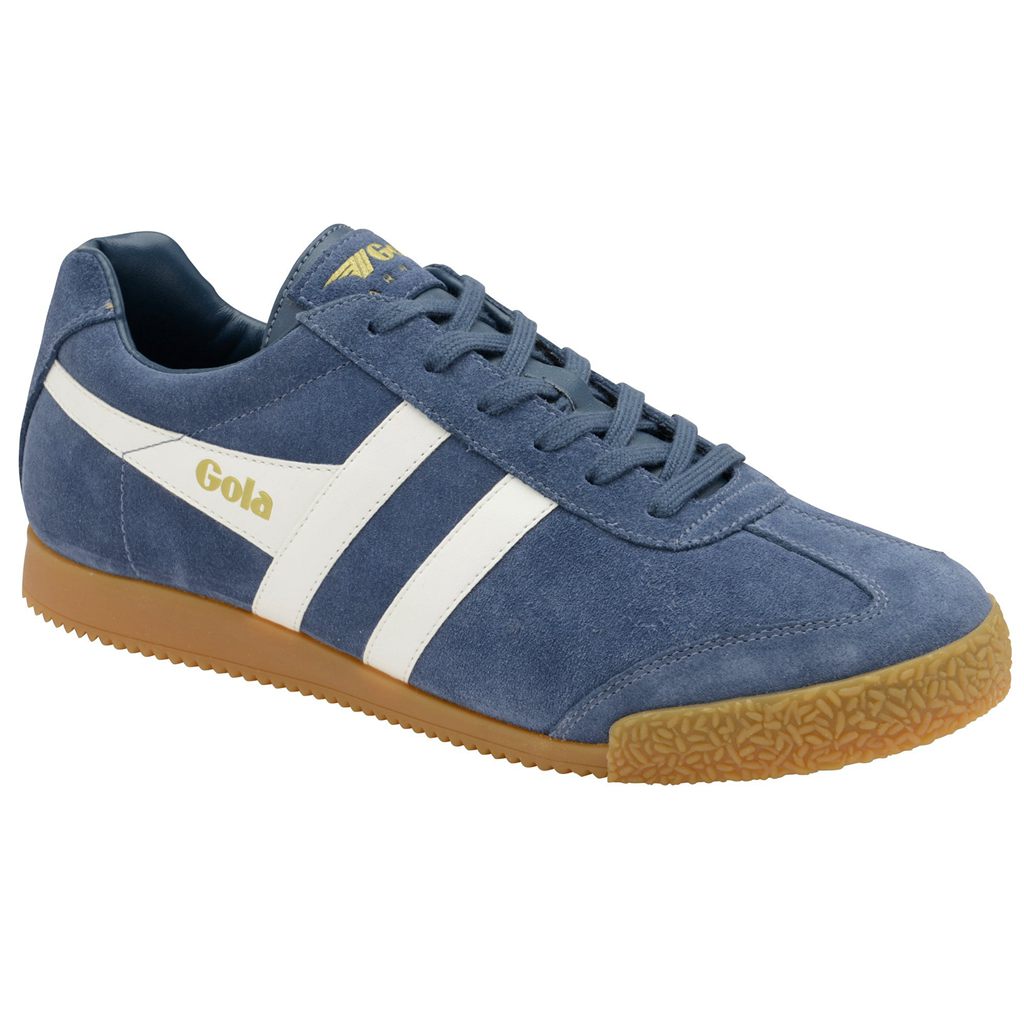 Gola Classics Harrier Suede Sneakers Bílé CZ | GWRB-72056