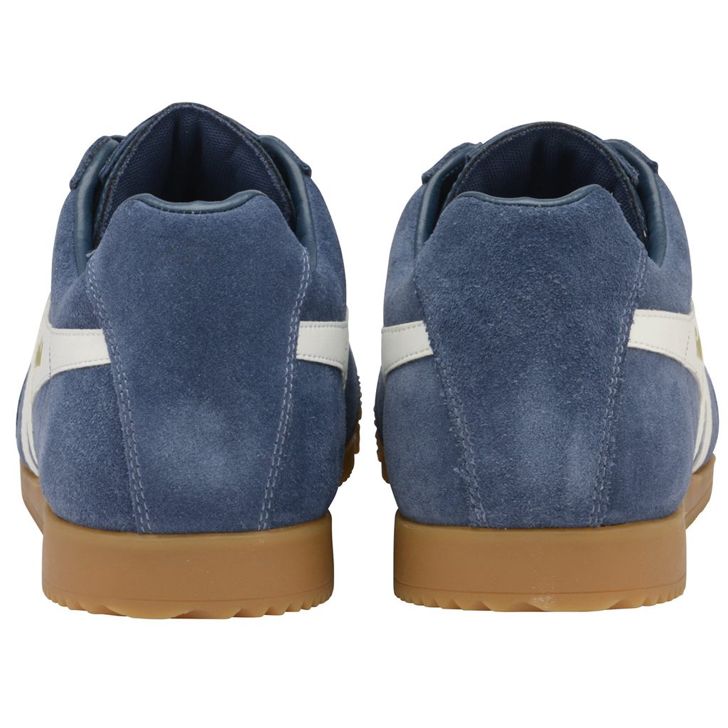 Gola Classics Harrier Suede Sneakers Bílé CZ | GWRB-72056