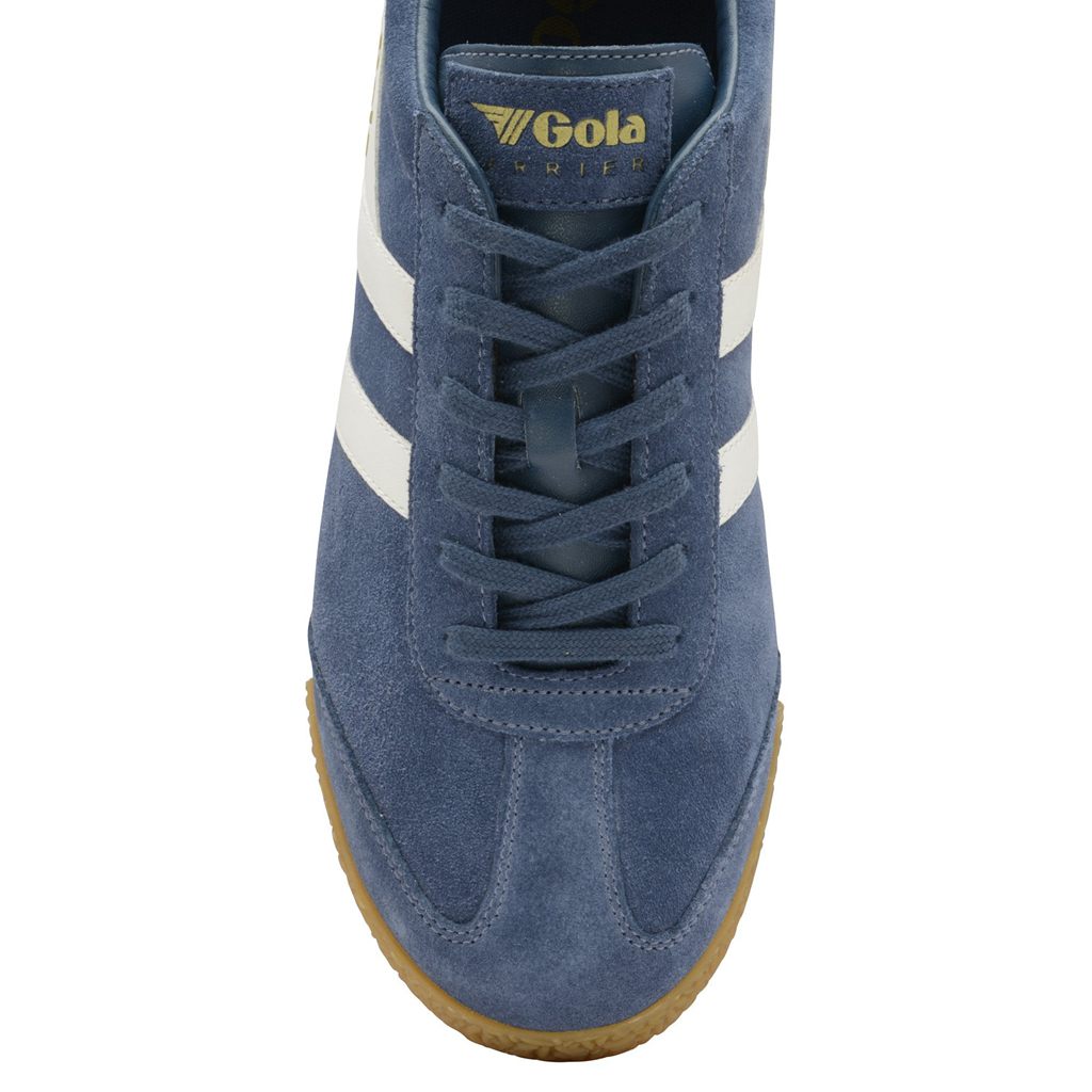 Gola Classics Harrier Suede Sneakers Bílé CZ | GWRB-72056