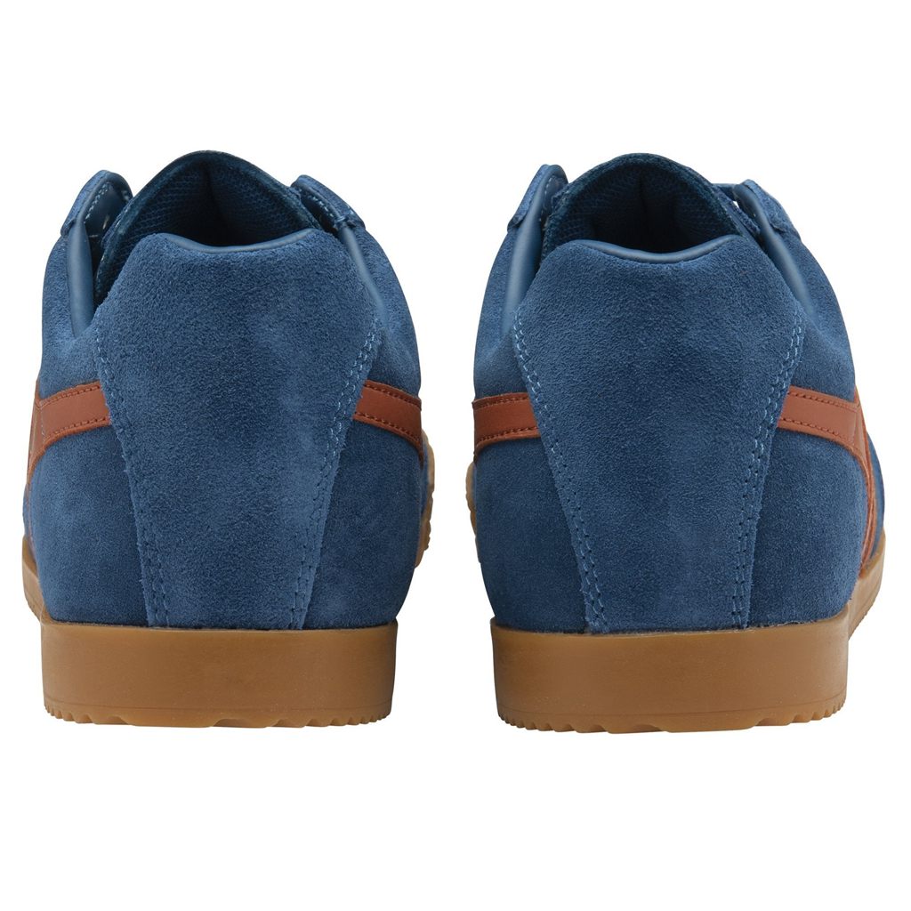 Gola Classics Harrier Suede Sneakers Blankyt Oranžové CZ | GEAT-70943