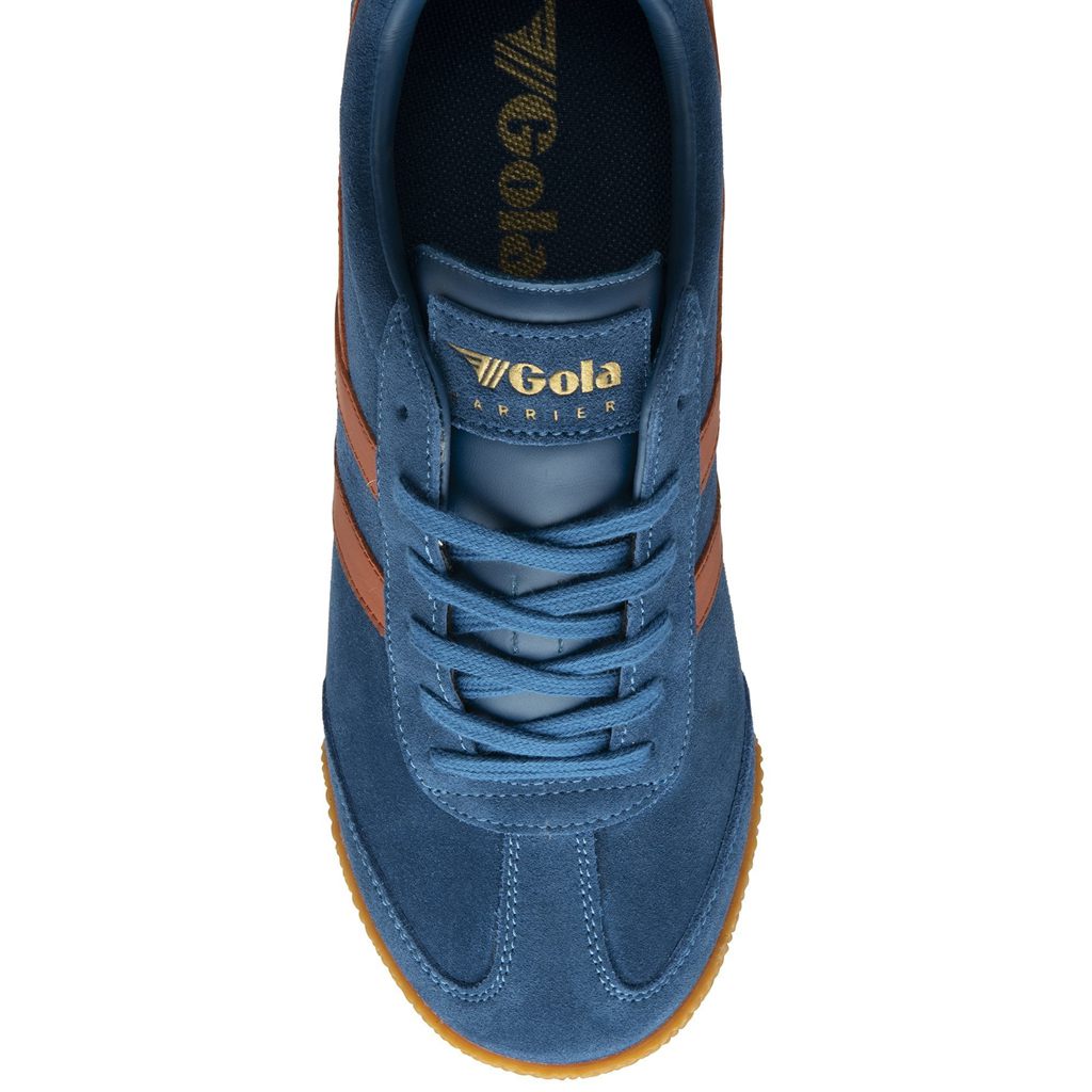 Gola Classics Harrier Suede Sneakers Blankyt Oranžové CZ | GEAT-70943