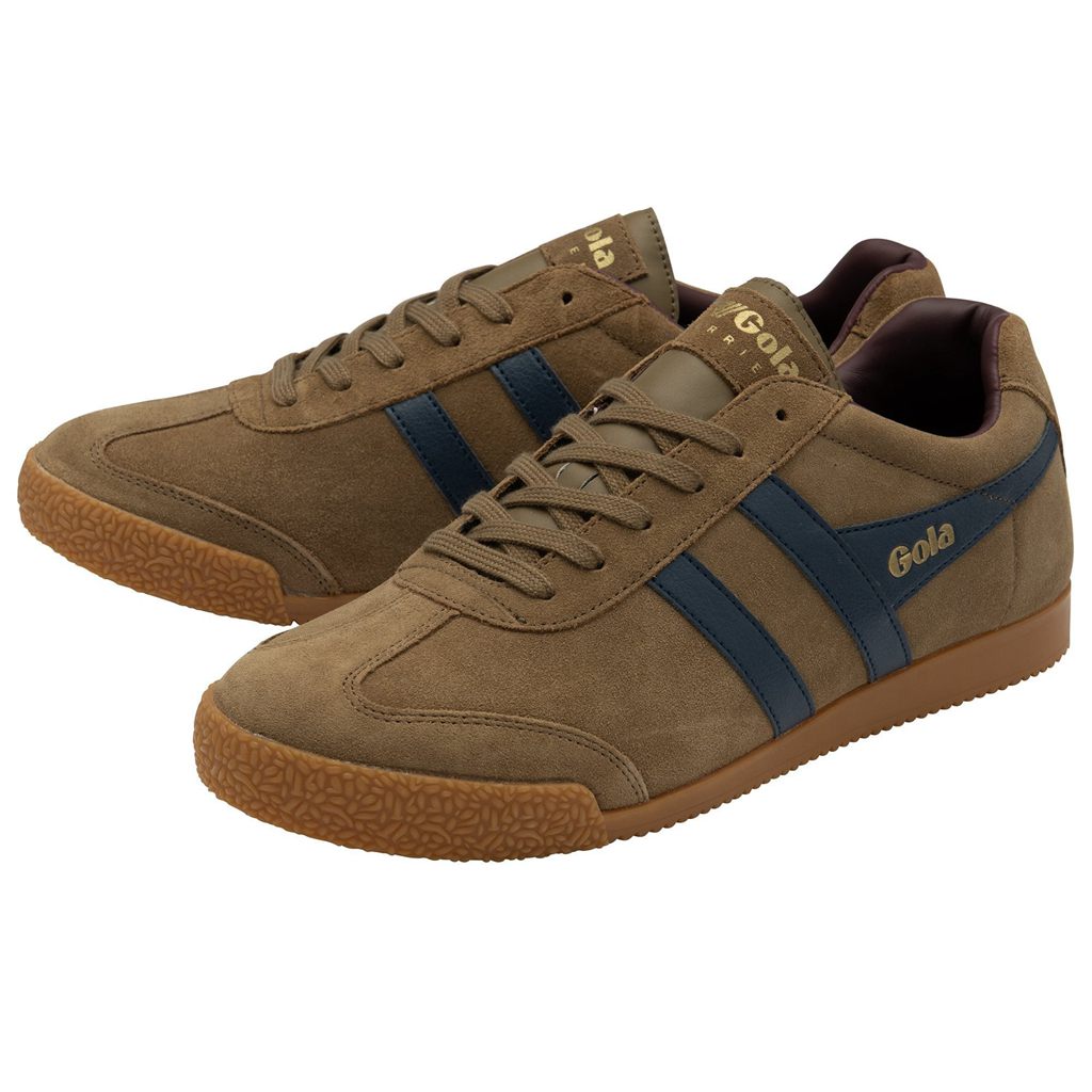Gola Classics Harrier Suede Sneakers Tmavě Blankyt Vínové CZ | CXIK-89021