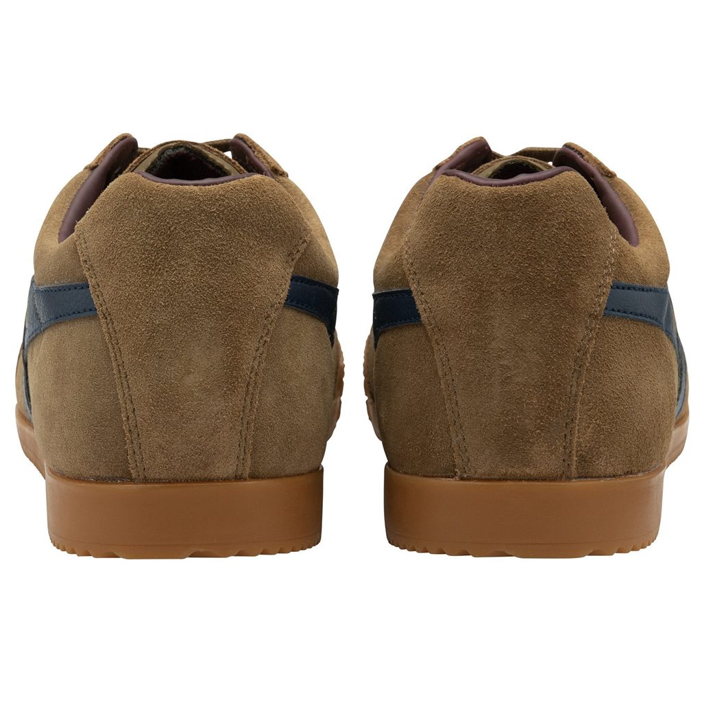Gola Classics Harrier Suede Sneakers Tmavě Blankyt Vínové CZ | CXIK-89021