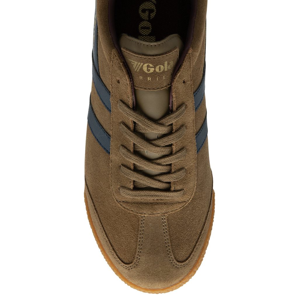 Gola Classics Harrier Suede Sneakers Tmavě Blankyt Vínové CZ | CXIK-89021