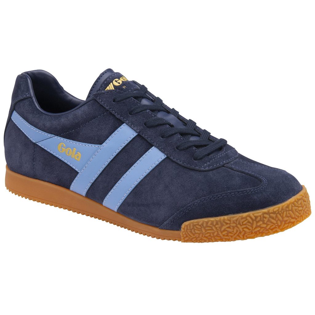 Gola Classics Harrier Suede Sneakers Tmavě Blankyt CZ | LVMQ-64283