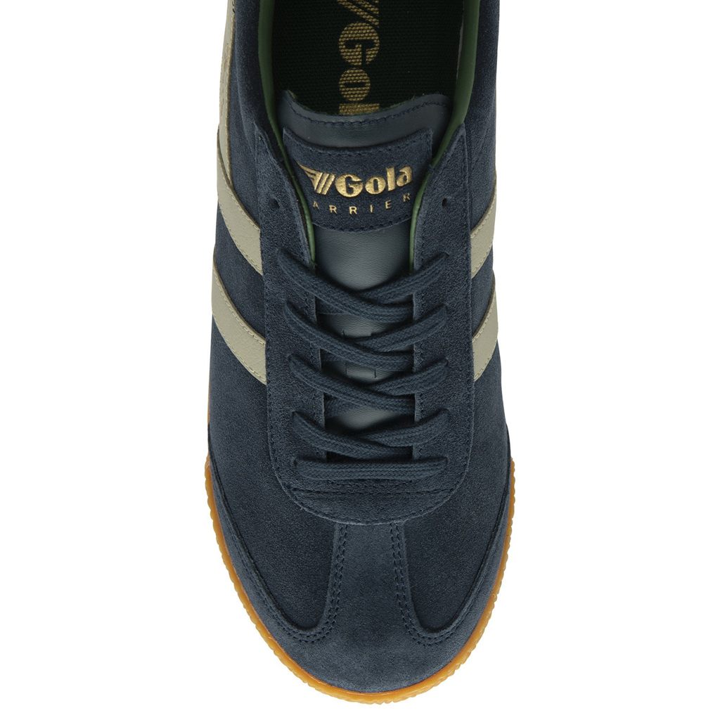 Gola Classics Harrier Suede Sneakers Tmavě Blankyt Šedé CZ | GNJW-08156