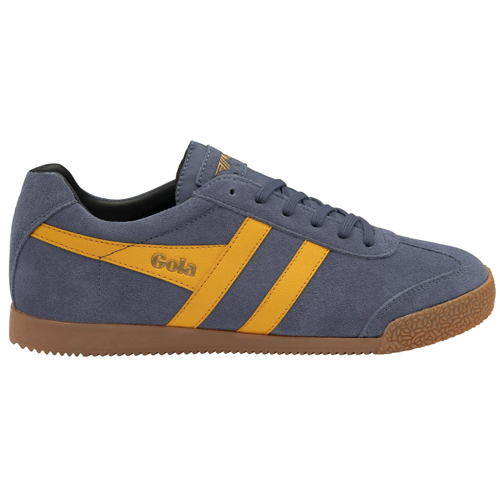 Gola Classics Harrier Suede Sneakers Černé CZ | KMQN-25837