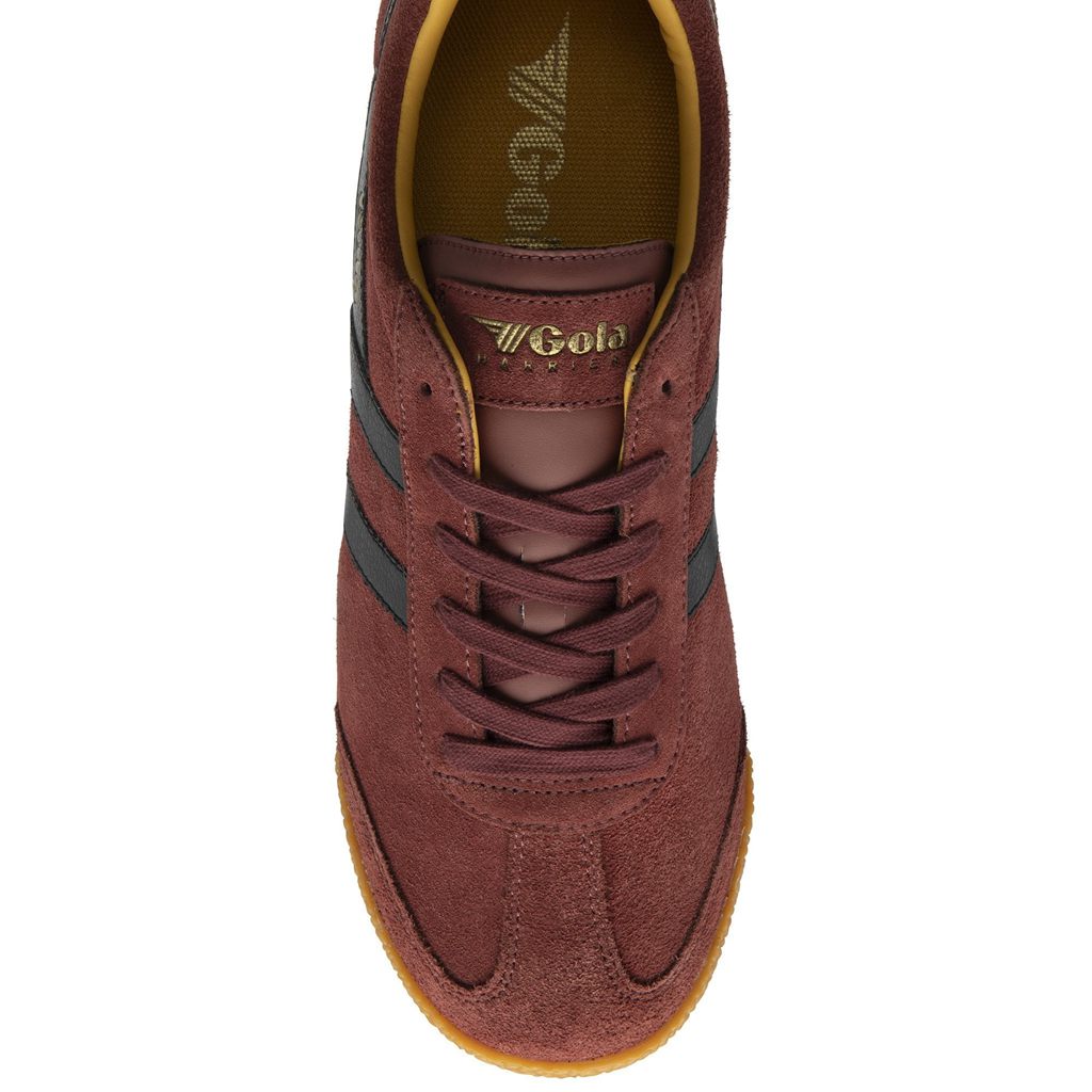 Gola Classics Harrier Suede Sneakers Červené Černé CZ | RZMC-43560