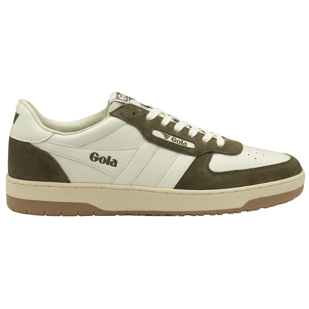 Gola Classics Hawk '89 Sneakers Bílé Hnědožlutý CZ | DBIR-73658