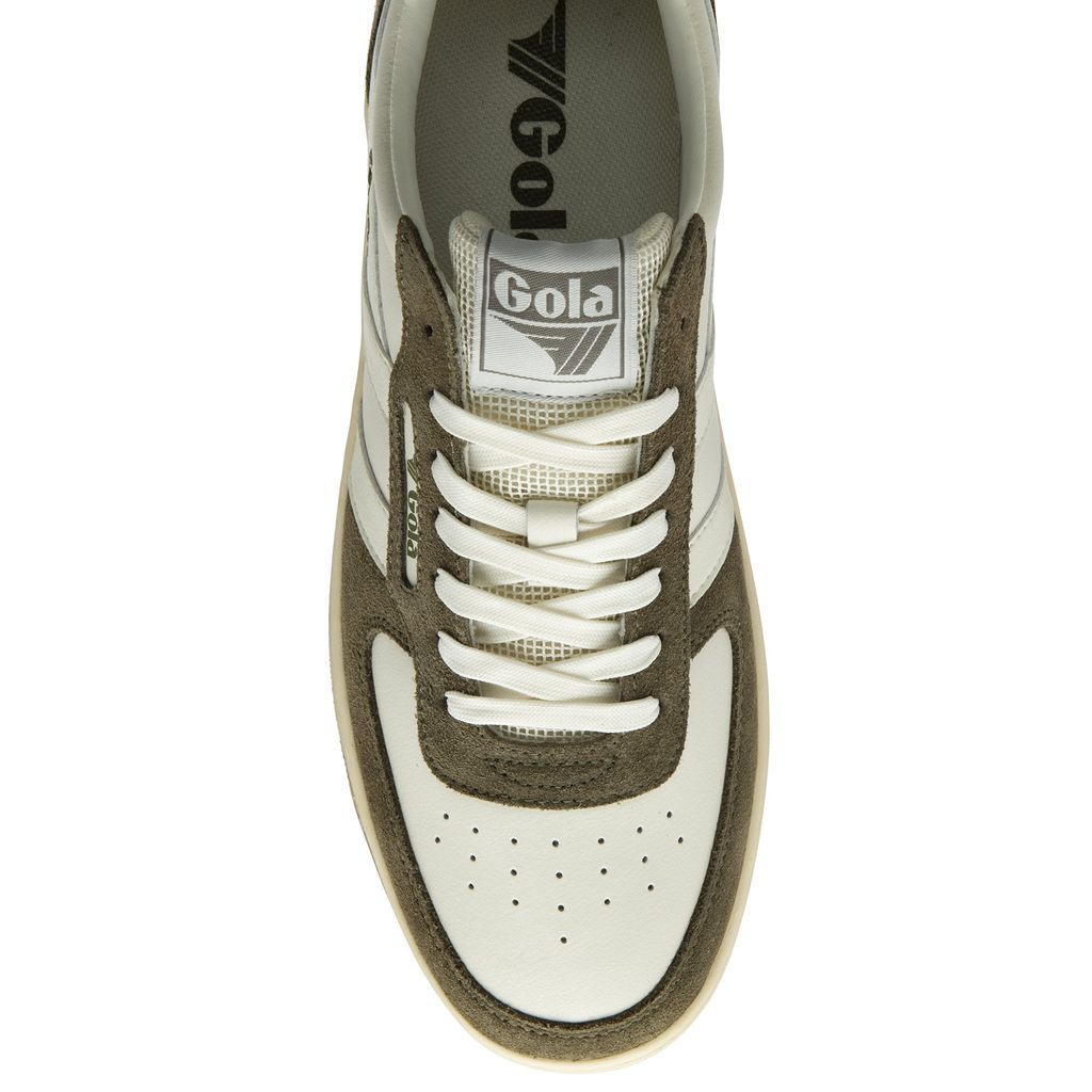 Gola Classics Hawk '89 Sneakers Bílé Hnědožlutý CZ | DBIR-73658