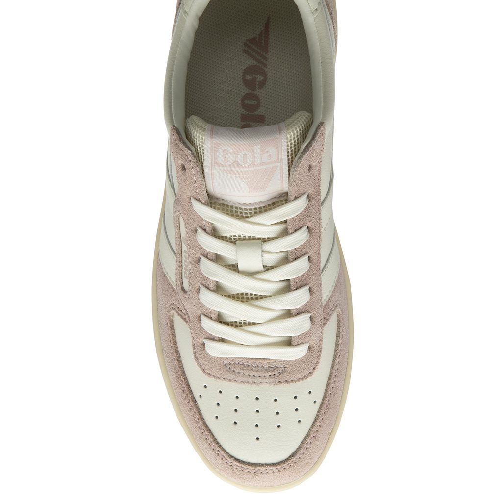 Gola Classics Hawk '89 Sneakers Bílé Růžové Bílé CZ | HUPE-91530