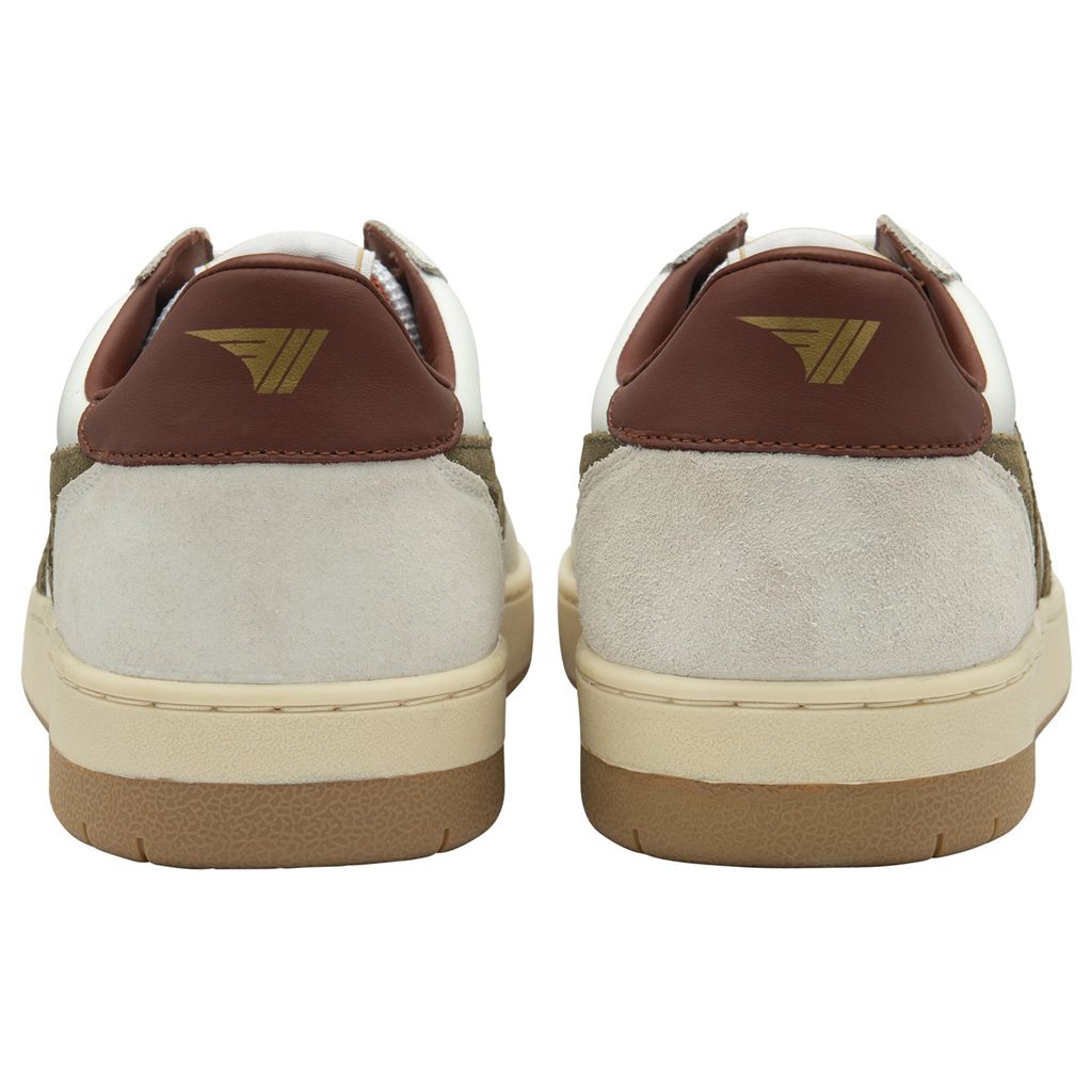 Gola Classics Hawk Sneakers Bílé Hnědožlutý CZ | NZTD-51089