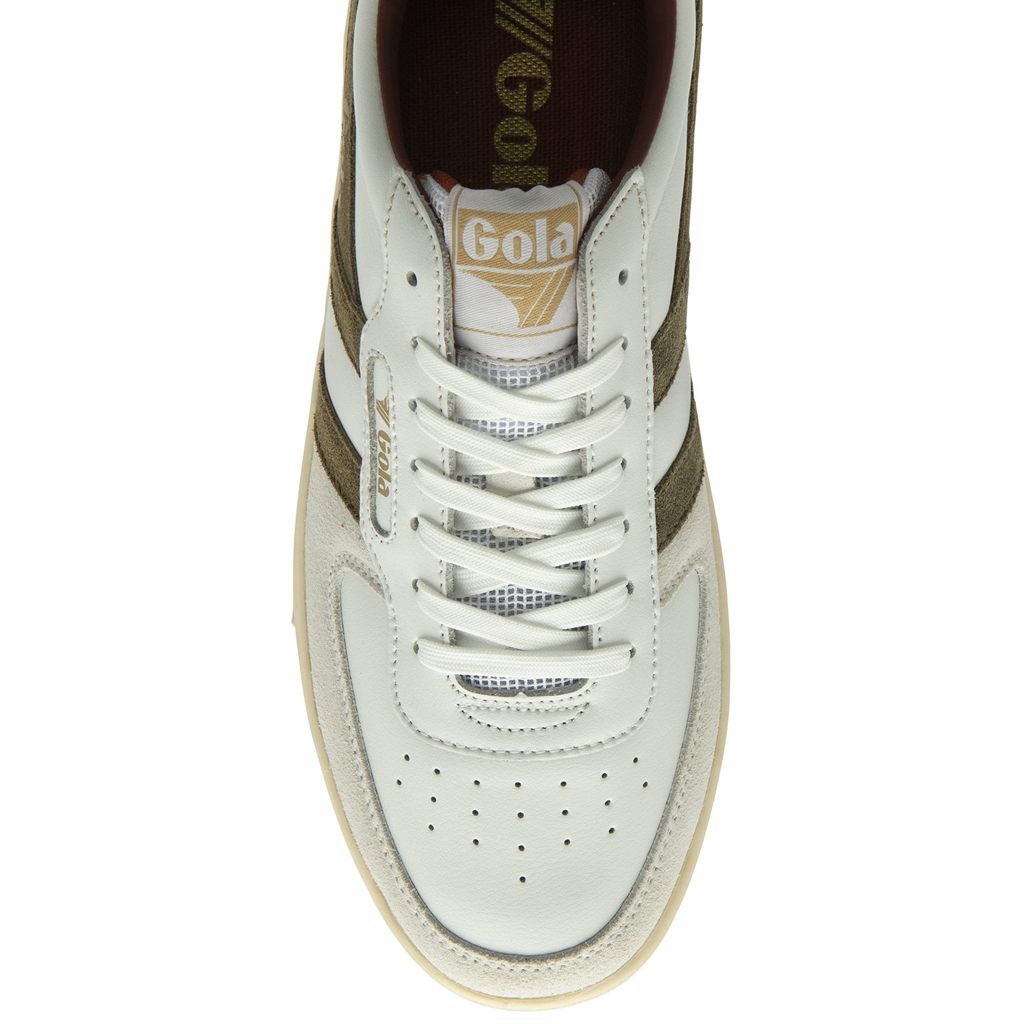 Gola Classics Hawk Sneakers Bílé Hnědožlutý CZ | NZTD-51089