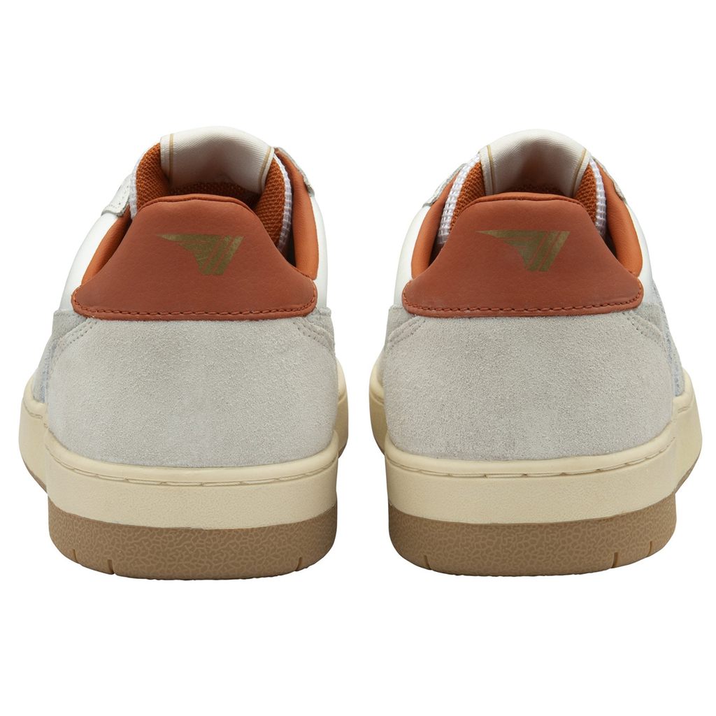 Gola Classics Hawk Sneakers Bílé Oranžové CZ | ZXJP-80693