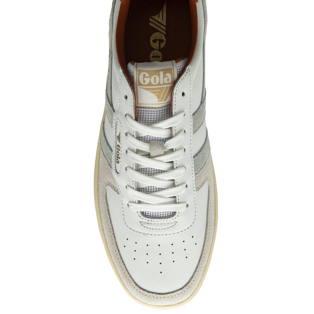 Gola Classics Hawk Sneakers Bílé Oranžové CZ | ZXJP-80693