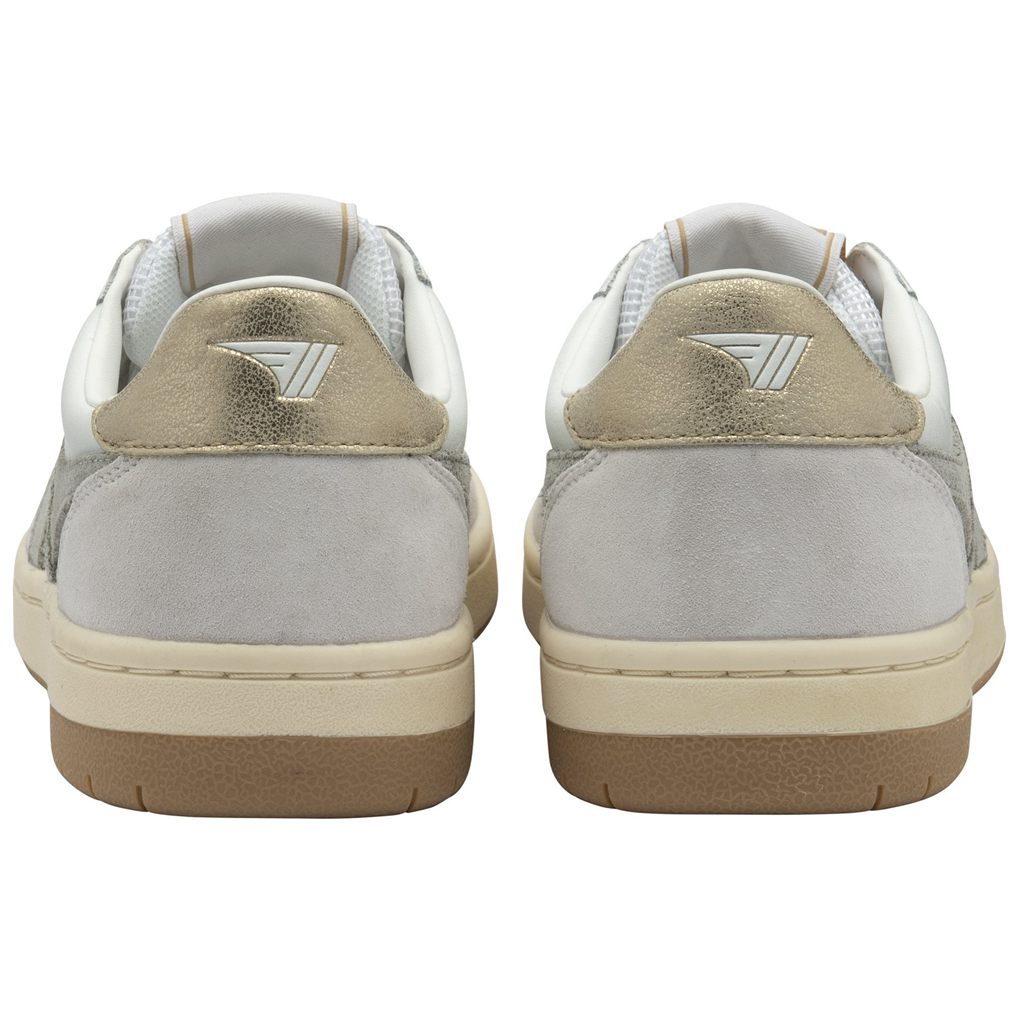 Gola Classics Hawk Sneakers Bílé Světle Šedé Zlaté CZ | BVXT-67540