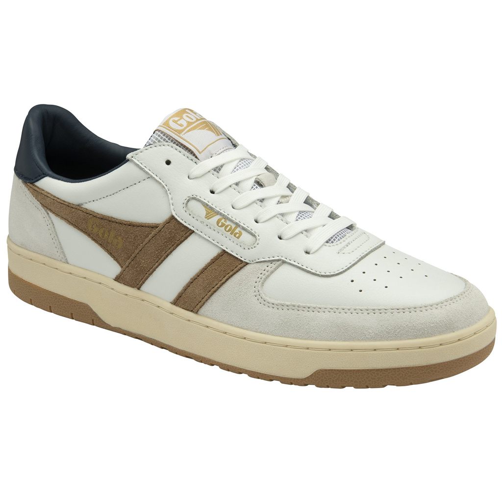 Gola Classics Hawk Sneakers Bílé Tmavě Blankyt CZ | ZPBE-03145